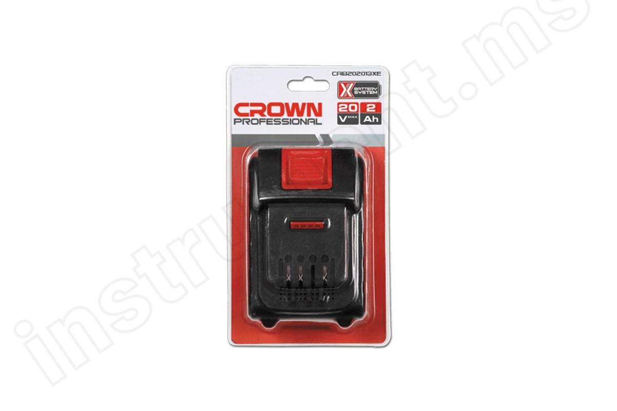 Аккумулятор Crown 20В / 2Ач   арт.CAB202013XE - фото 2